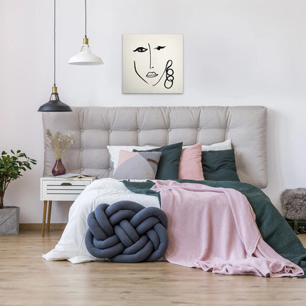 Faces canvas schilderij – afbeelding 3
