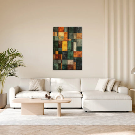 Block Art Chess canvas schilderij – afbeelding 3