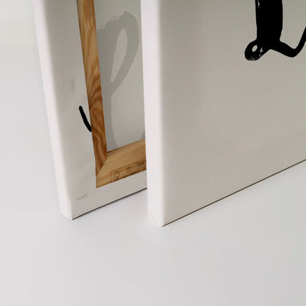 Lustig canvas schilderij – afbeelding 4