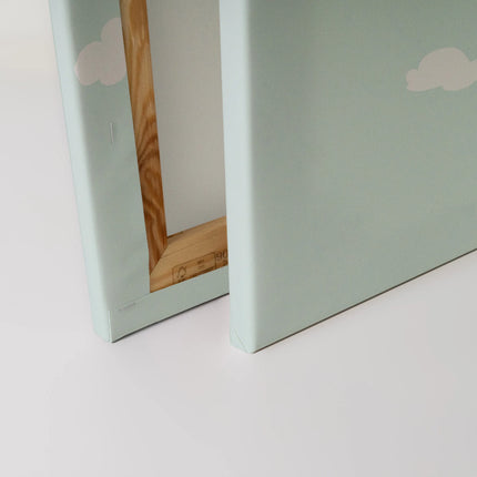 Luchtballon Olifant canvas schilderij – afbeelding 4