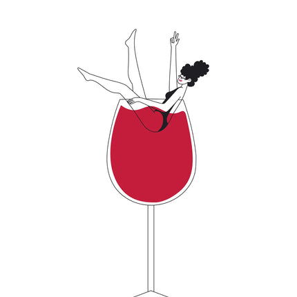 Wine Love canvas schilderij – afbeelding 5