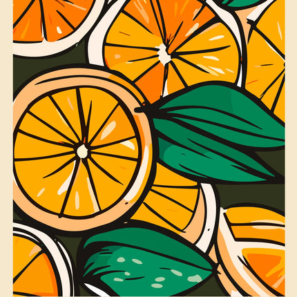 Citrus canvas schilderij – afbeelding 5