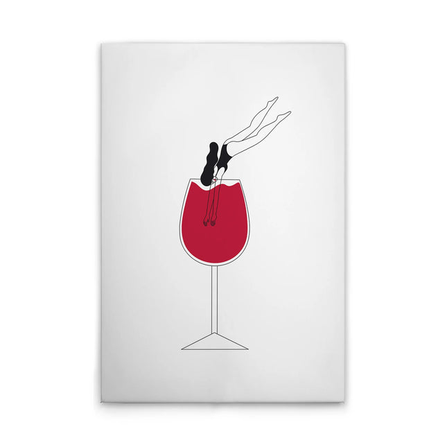 Wine Love canvas schilderij – afbeelding 7