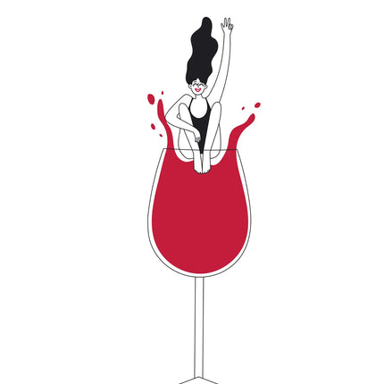 Wine Love canvas schilderij – afbeelding 5