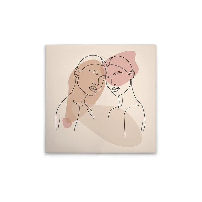 Silhouette canvas schilderij – afbeelding 7