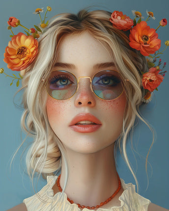 Nina canvas schilderij – afbeelding 1