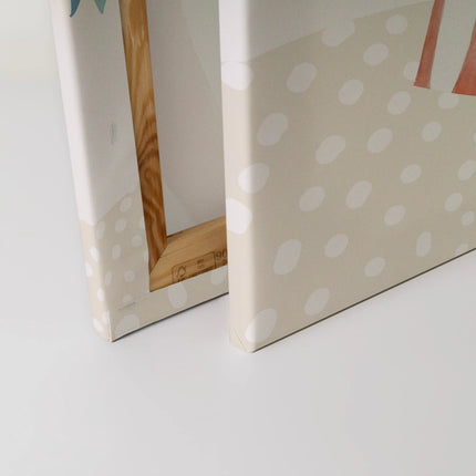 Be a Clown canvas schilderij – afbeelding 4