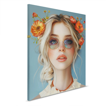 Nina canvas schilderij – afbeelding 5