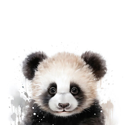 Baby Panda canvas schilderij – afbeelding 5