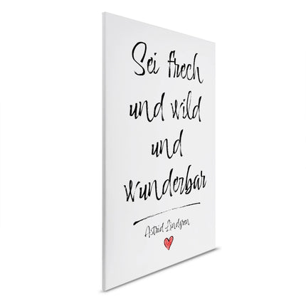 Be Cheeky canvas schilderij – afbeelding 6