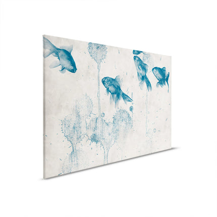 Vijver canvas schilderij – afbeelding 5