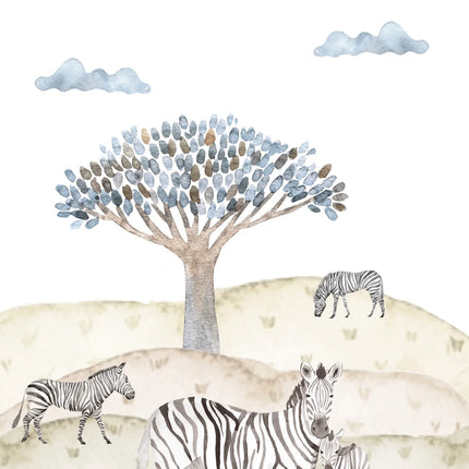 Safari Squad canvas schilderij – afbeelding 5