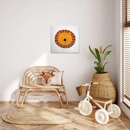 Hakuna Matata Leeuw canvas schilderij – afbeelding 3