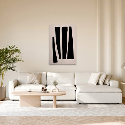Abstract canvas schilderij – afbeelding 3