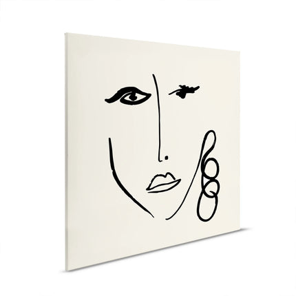 Faces canvas schilderij – afbeelding 6