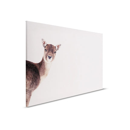 Deer Rose canvas schilderij – afbeelding 5