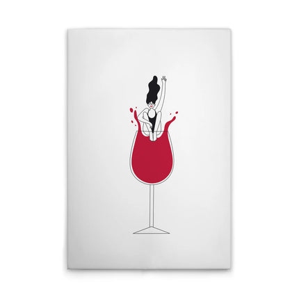 Wine Love canvas schilderij – afbeelding 7