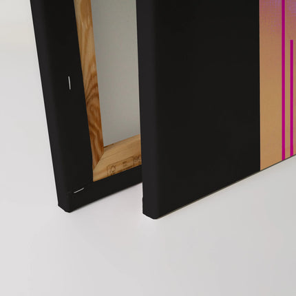 Metropolis Neon canvas schilderij – afbeelding 4