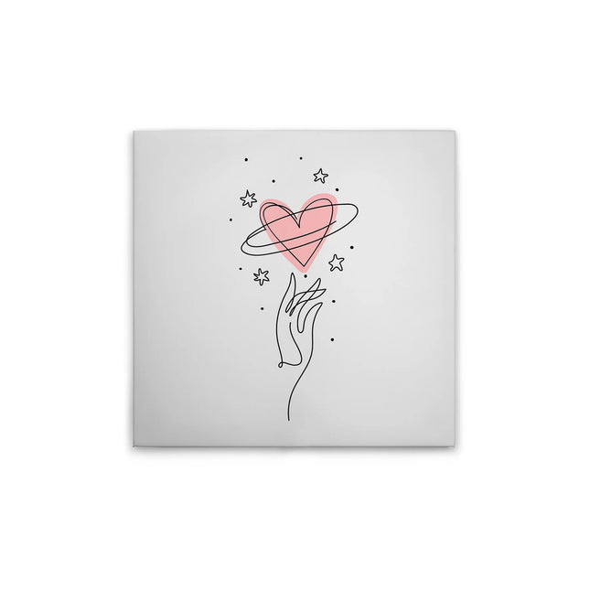 Heartlines canvas schilderij – afbeelding 7