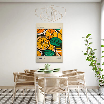 Citrus canvas schilderij – afbeelding 3