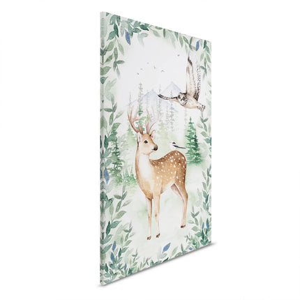 Forest Freedom canvas schilderij – afbeelding 6