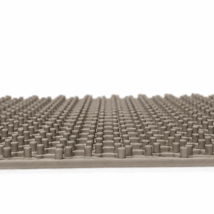 Waterval taupe siliconen gootsteenmat