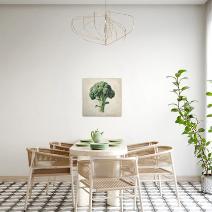 Broccoli canvas schilderij – afbeelding 3