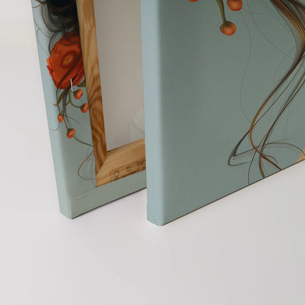 Lara canvas schilderij – afbeelding 4