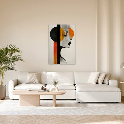Metropolis Sun canvas schilderij – afbeelding 3