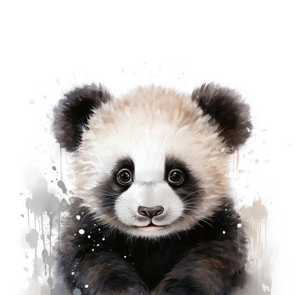 Baby Panda canvas schilderij – afbeelding 5