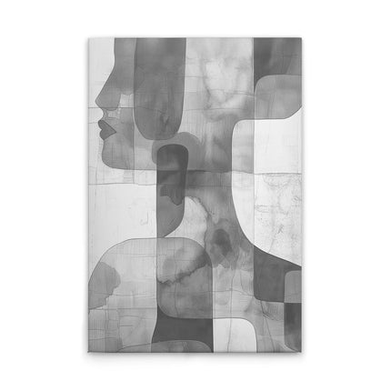 Abstracte Vrouw canvas schilderij – afbeelding 1