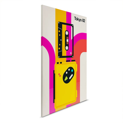 Tokyo 82 canvas schilderij – afbeelding 6