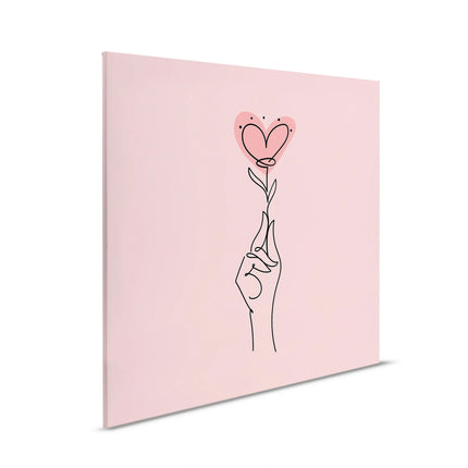 Heartlines canvas schilderij – afbeelding 6
