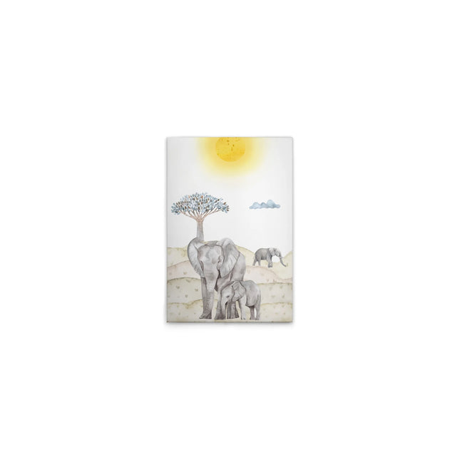 Safari Squad Olifanten canvas schilderij – afbeelding 7