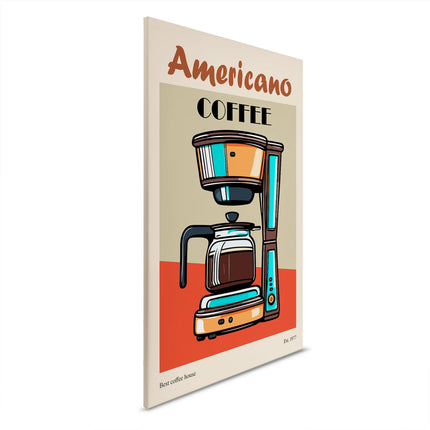 Americano canvas schilderij – afbeelding 6