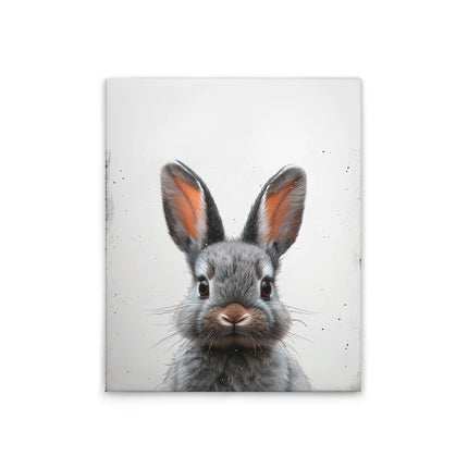 Zwart Babykonijntje canvas schilderij – afbeelding 7