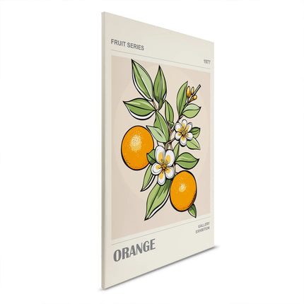 Sinaasappels canvas schilderij – afbeelding 6
