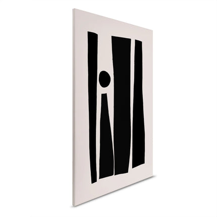 Abstract Minimalistisch canvas schilderij – afbeelding 6