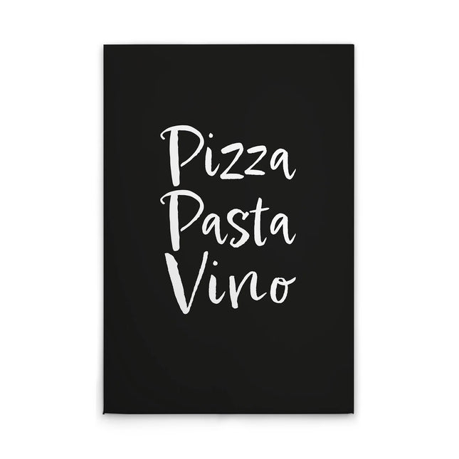 Pizza Pasta Vino canvas schilderij – afbeelding 7