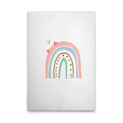 Regenboog canvas schilderij – afbeelding 7