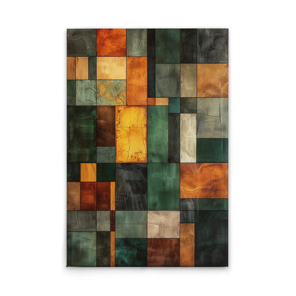 Block Art Chess canvas schilderij – afbeelding 1