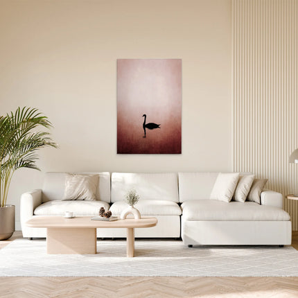 Swan Lake canvas schilderij – afbeelding 3