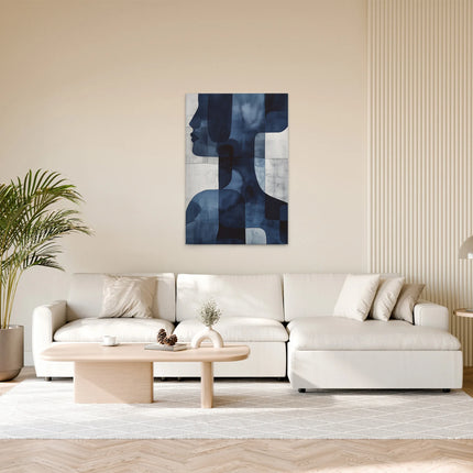Abstracte Vrouw canvas schilderij – afbeelding 3