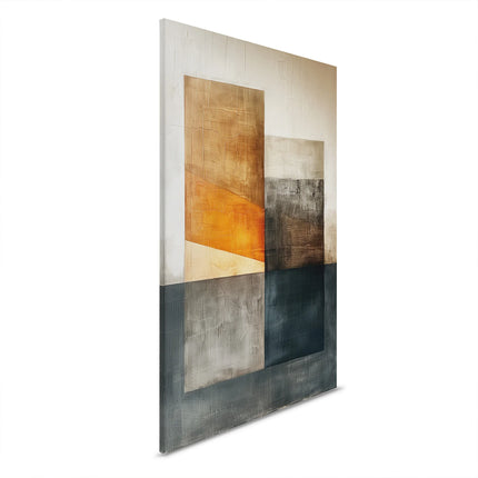 Block Art Areas canvas schilderij – afbeelding 1
