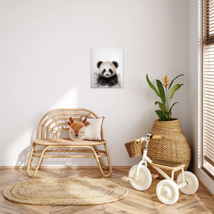 Baby Panda canvas schilderij – afbeelding 3