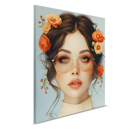 Lara canvas schilderij – afbeelding 5