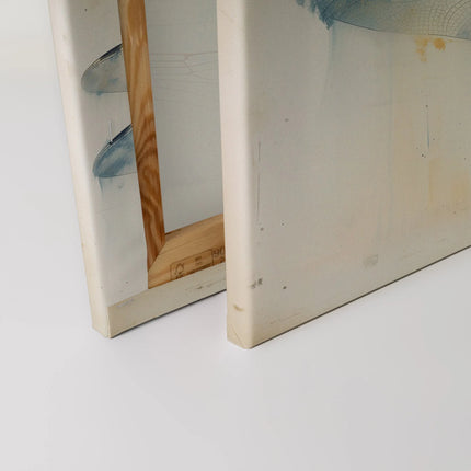Libelle canvas schilderij – afbeelding 4