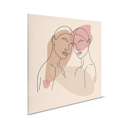 Silhouette canvas schilderij – afbeelding 6