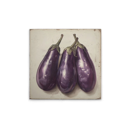 Aubergine canvas schilderij – afbeelding 7