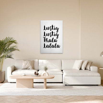 Lustig canvas schilderij – afbeelding 3